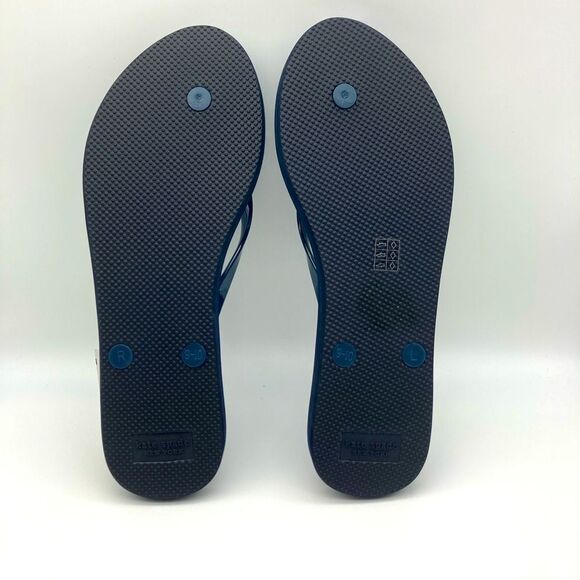 NWT Kate Spade New York Foxy Women’s Bow Sandals Navy 11B - Picture 9 of 9
